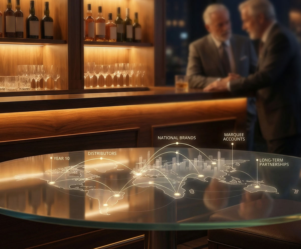 bar drink market research scene